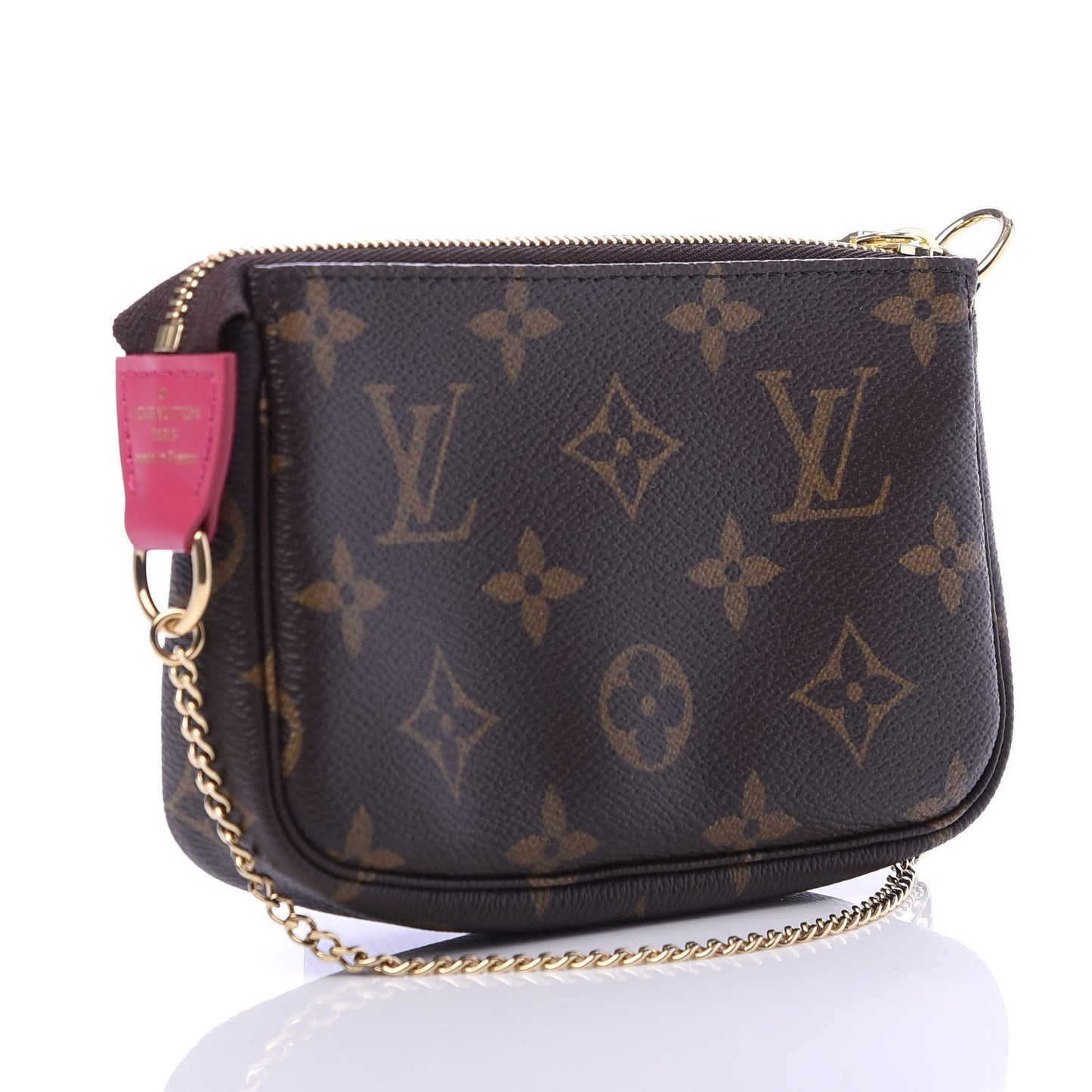 Monogram 2020 Christmas Animation Roller Coaster Mini Pochette Accessories Pivoine