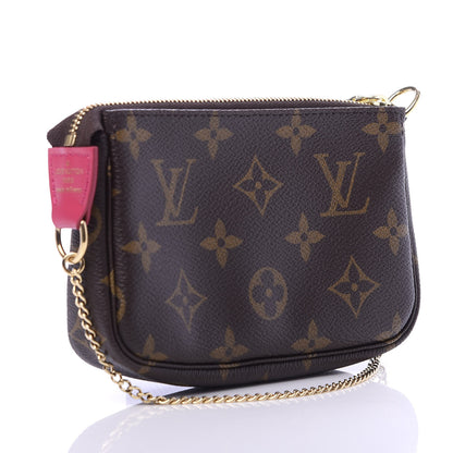 Louis Vuitton Monogram 2020 Christmas Animation Roller Coaster Mini Pochette Accessories Pivoine 3 of 7