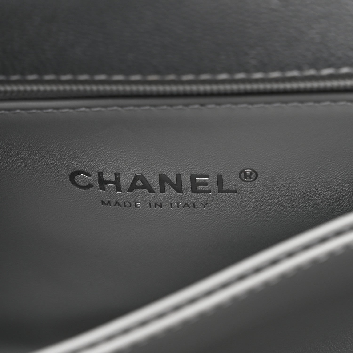 Chanel Metallic Caviar Quilted Mini Coco Handle Flap Silver 6 of 10