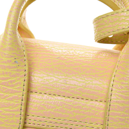 3.1 Phillip Lim Shark Embossed Textured Calfskin Mini Pashli Satchel Mimosa Petal 11 of 20