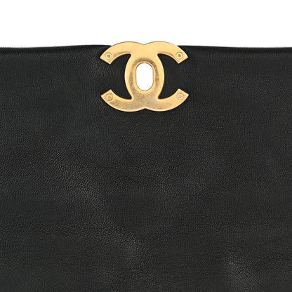 Chanel Goatskin Quilted Medium Chanel 19 Flap Black 11 of 12