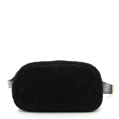 The Row Shearling Calfskin Belt Bag Black 1 of 11