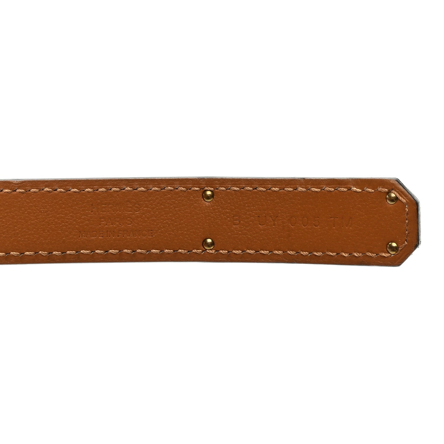Hermes Epsom Kelly Belt Etoupe 3 of 3