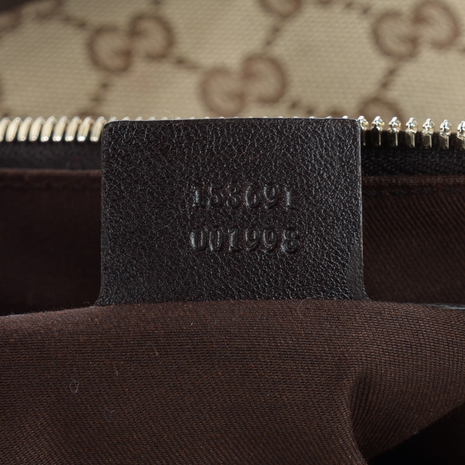Gucci Monogram Pelham Studded Shoulder Bag Brown 7 of 7