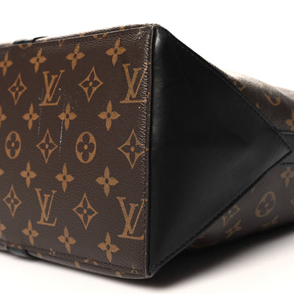 Louis Vuitton Monogram Macassar Weekend Tote GM 9 of 10