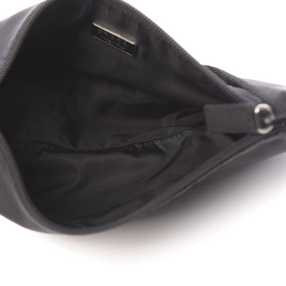 Prada Tessuto Nylon Pochette Bag Black 5 of 9