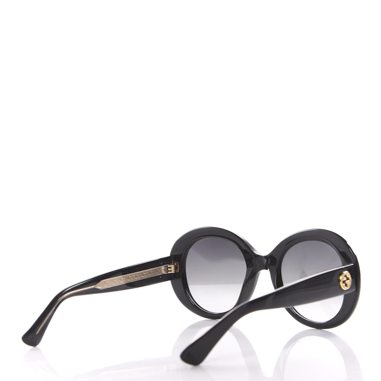 Round Sunglasses GG0140SA Black