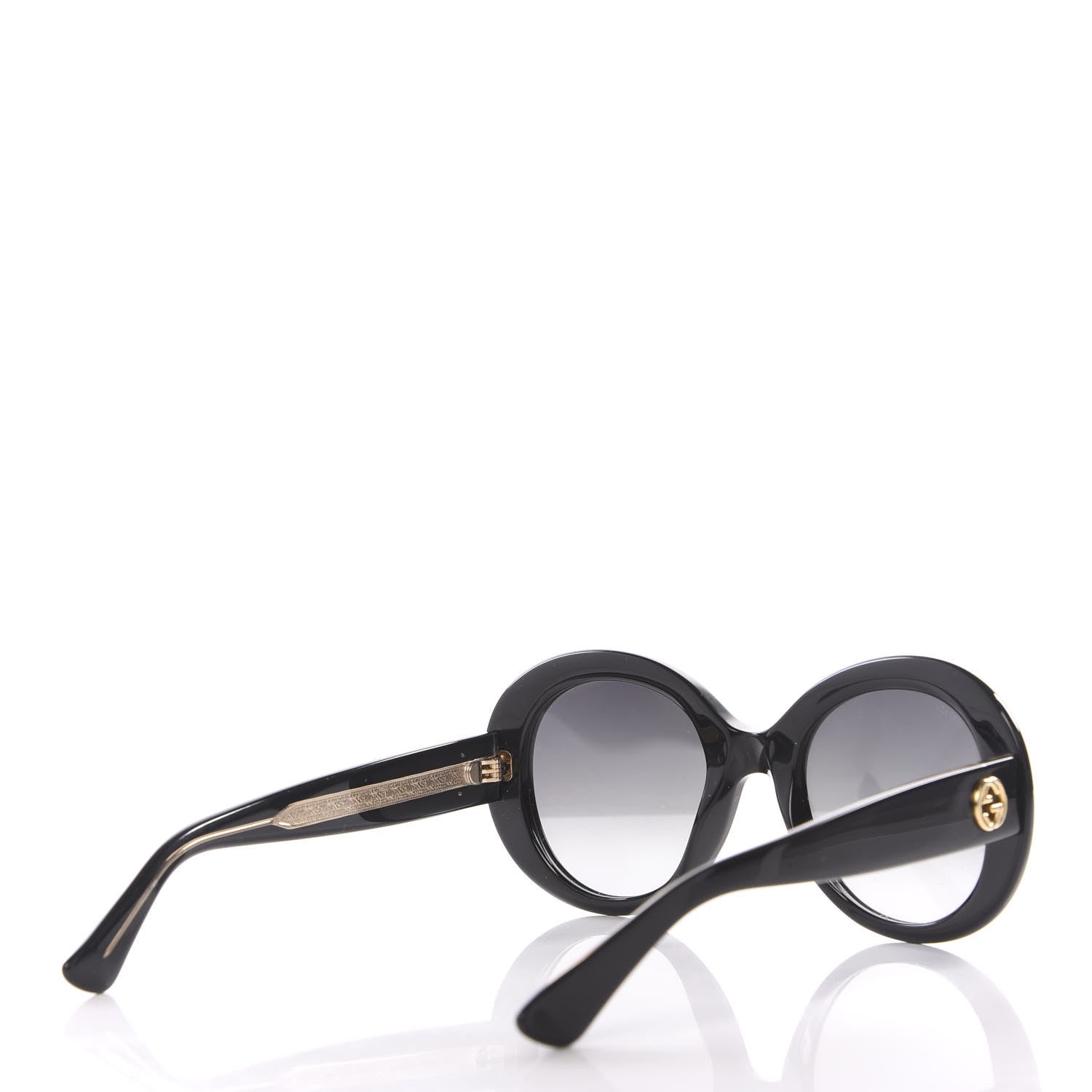 Gucci Round Sunglasses GG0140SA Black 4 of 8