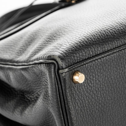 Hermes Ardennes Kelly Retourne 40 Black 15 of 21