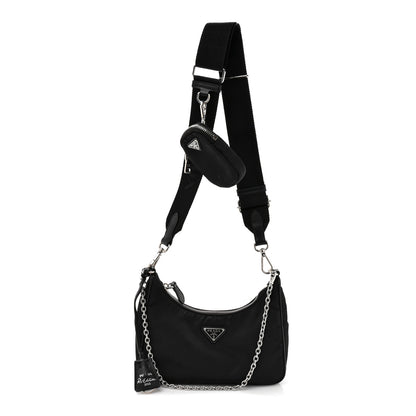 Prada Nylon Re-Edition 2005 Shoulder Bag Black 1 of 13