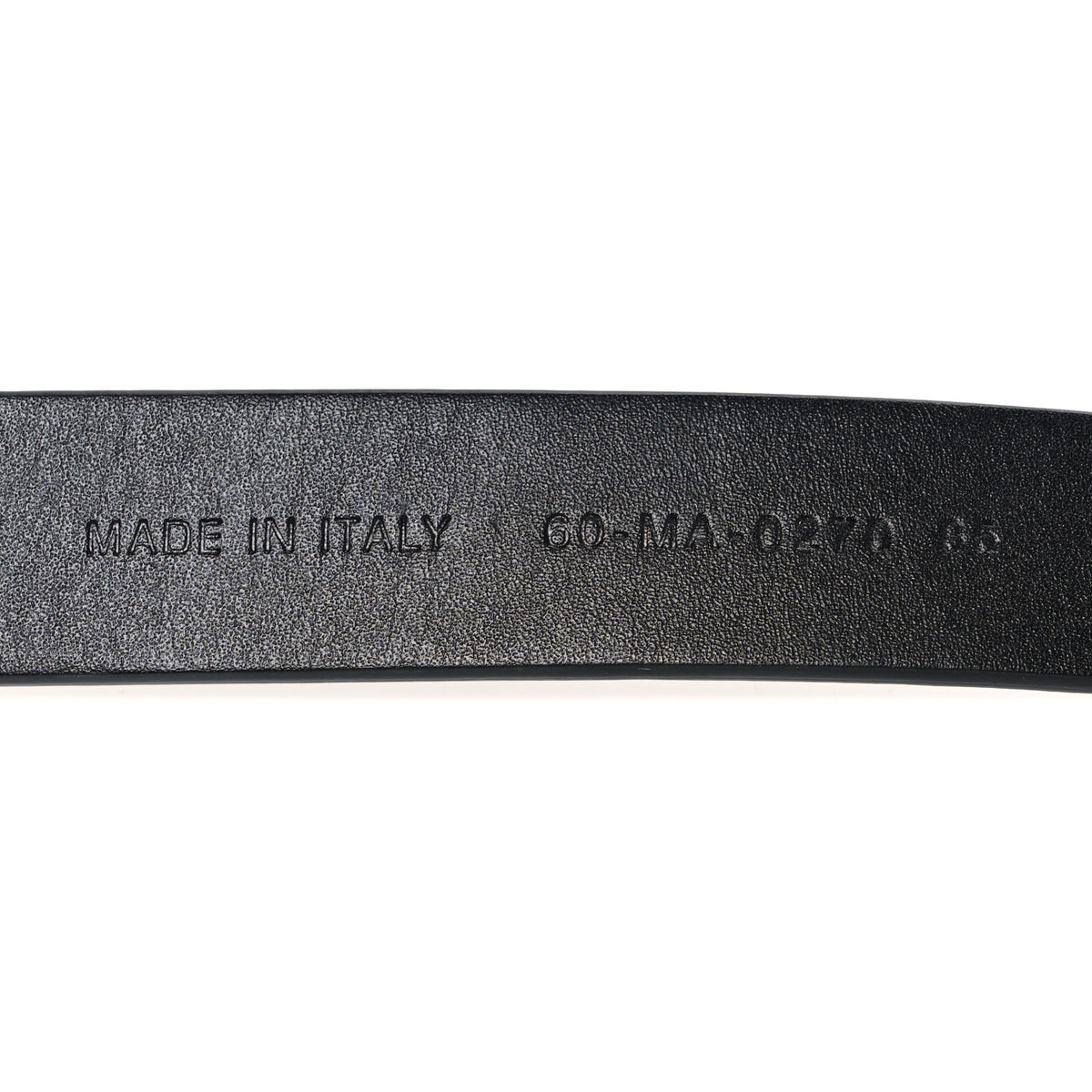 Calfskin Saddle Belt 85 34 Black
