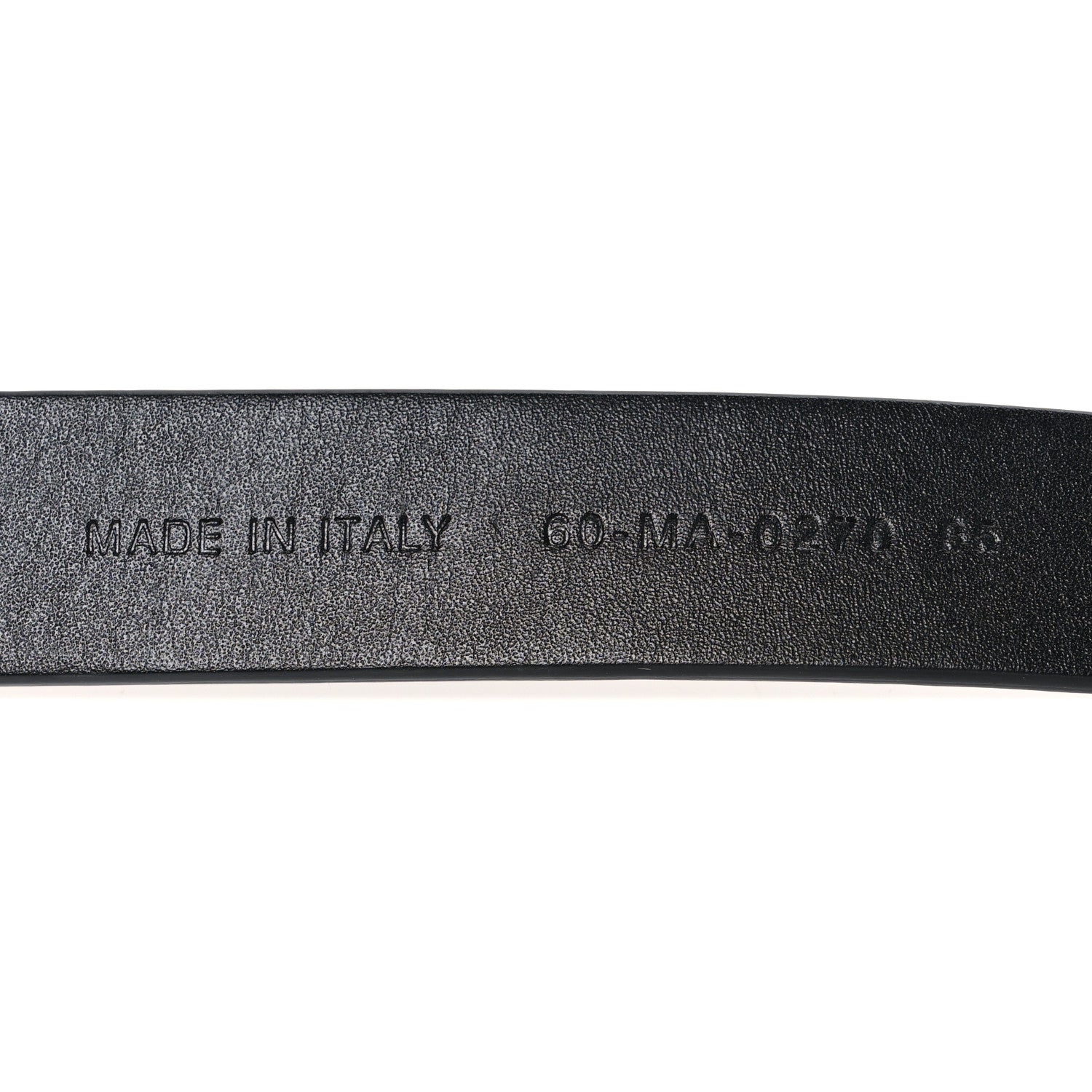 Louis Vuitton Calfskin Saddle Belt 85 34 Black 6 of 6