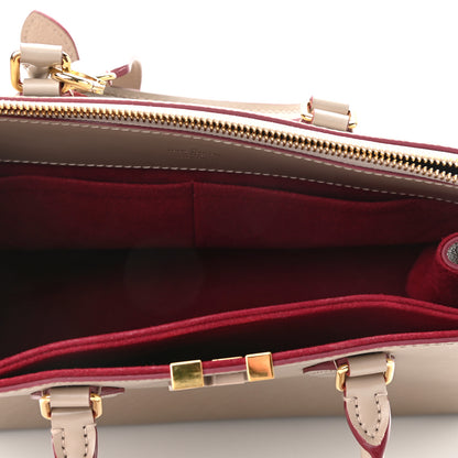 Louis Vuitton Epi Grenelle Tote MM Galet Grenat 5 of 11