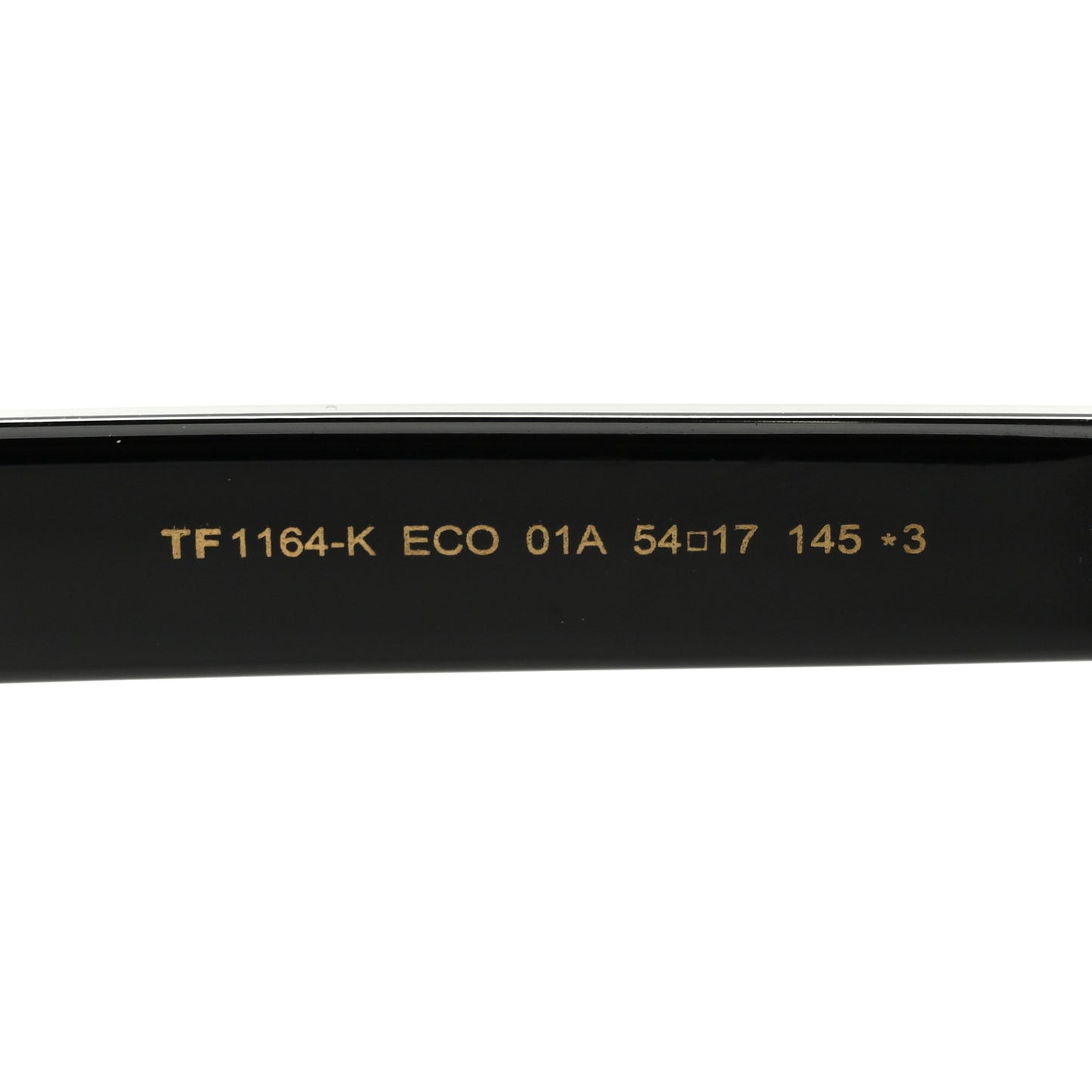 Acetate Eco Sunglasses TF1164-K Black