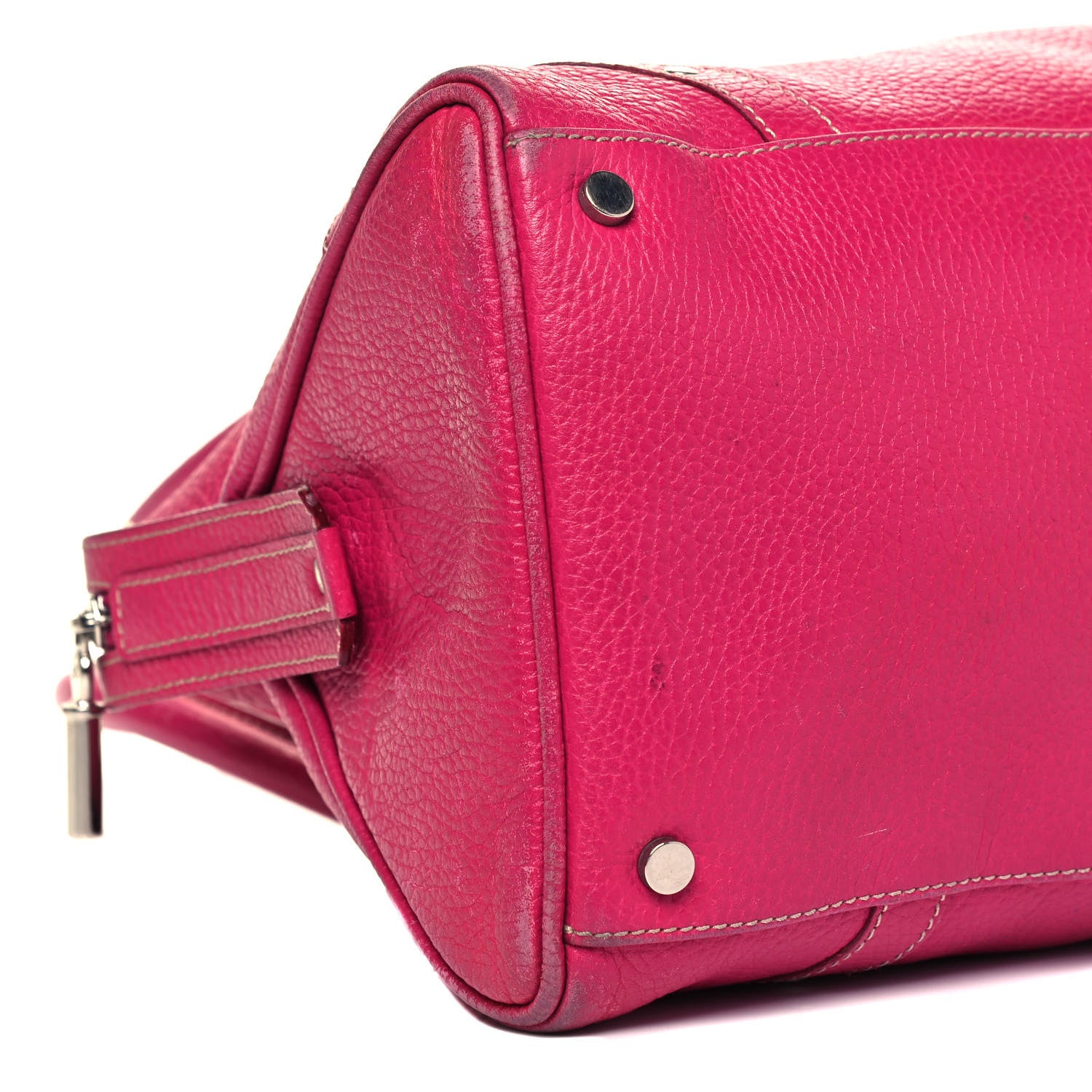 Burberry Grainy Calfskin Shoulder Bag Pink 8 of 15