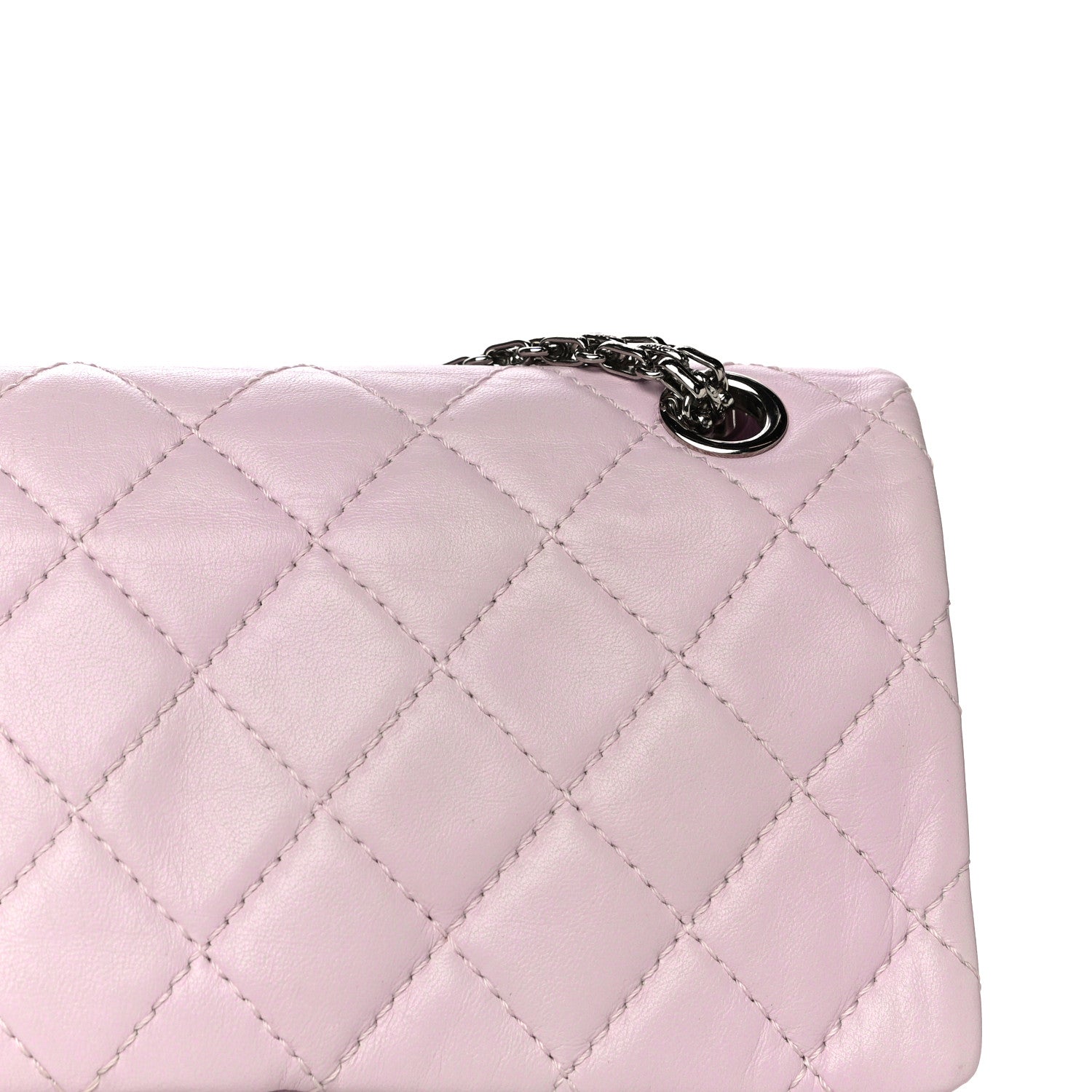 Chanel Lambskin Quilted 2.55 Reissue 226 Flap Pink 17 of 24