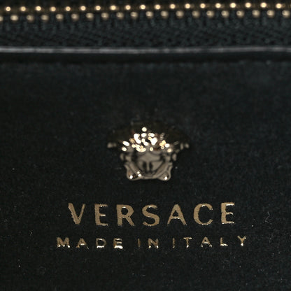 Versace Nappa Large Diamante Flap Black 6 of 9