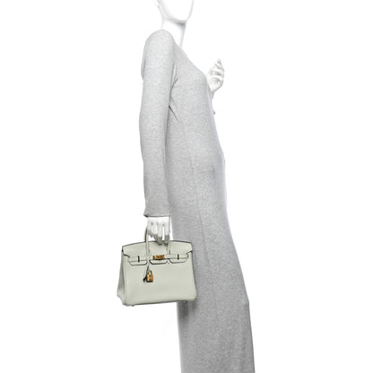 Hermes Togo Birkin 25 Gris Neve 2 of 14