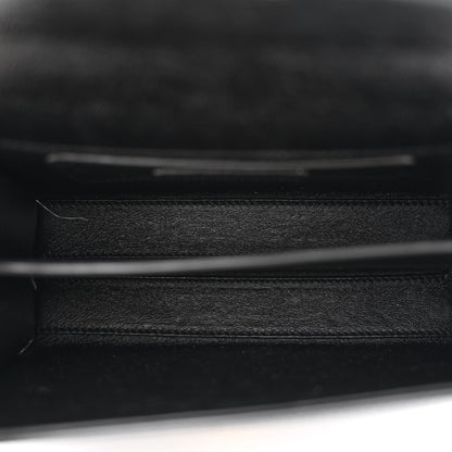 Saint Laurent Grain de Poudre Mini Classic Monogram Cassandra Top Handle Black 5 of 11