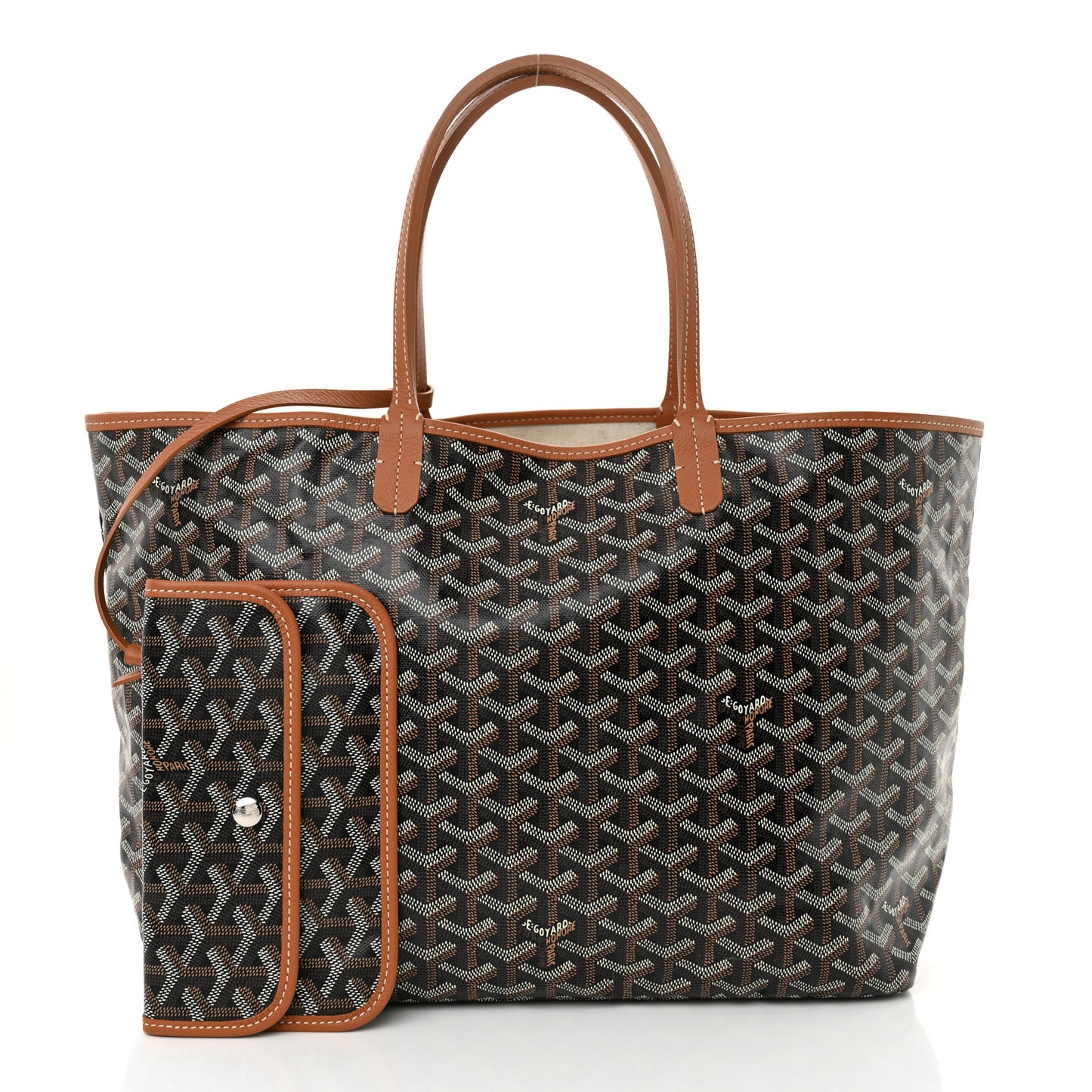 Goyardine Saint Louis PM Black Gold