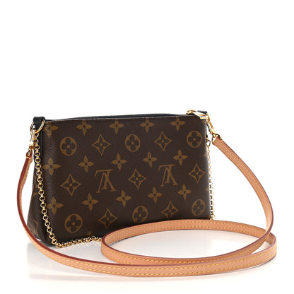 Louis Vuitton Monogram Pallas Clutch Blue Marine 2 of 7