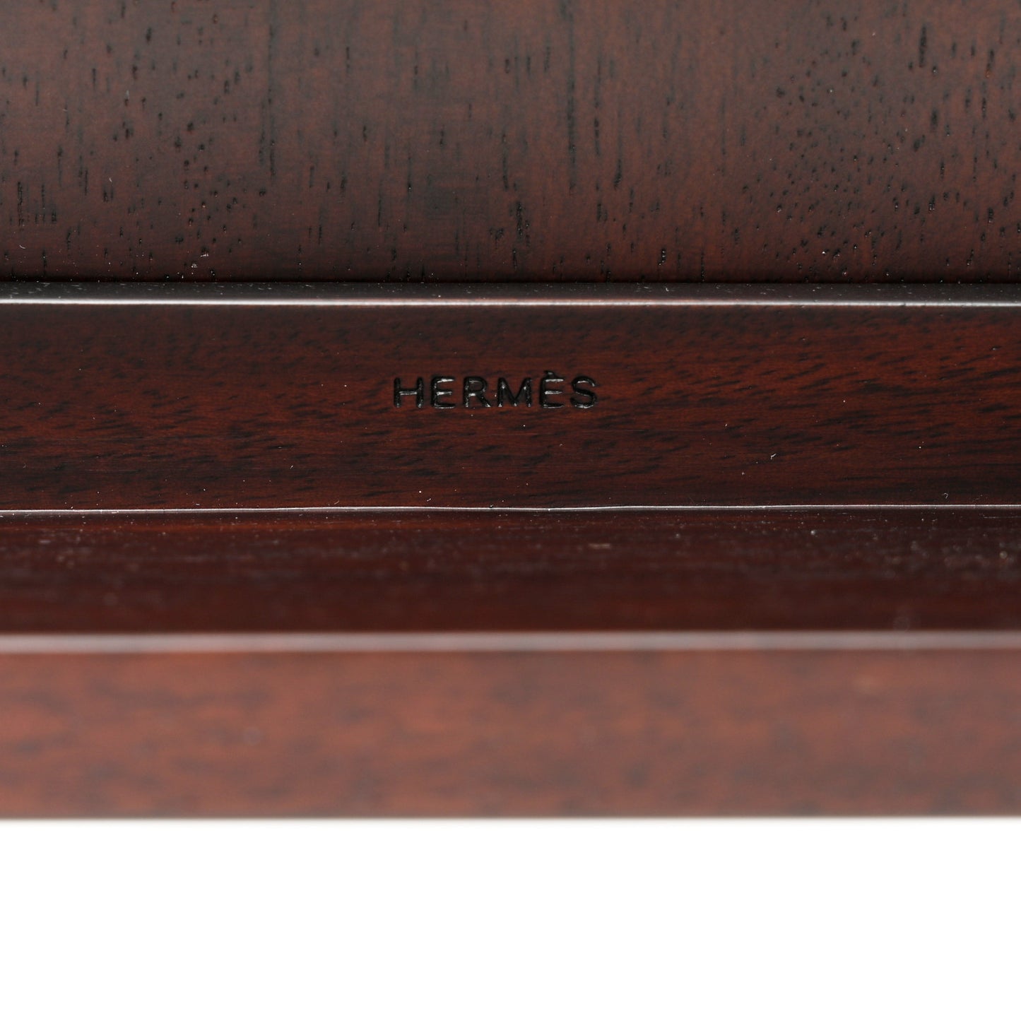 Mahogany Wood Taurillon Medium Pleiade Picture Frame Brown Etoupe