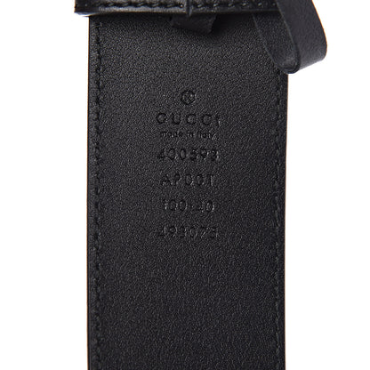 Gucci Calfskin Double G 40mm Belt 100 40 Black 5 of 9
