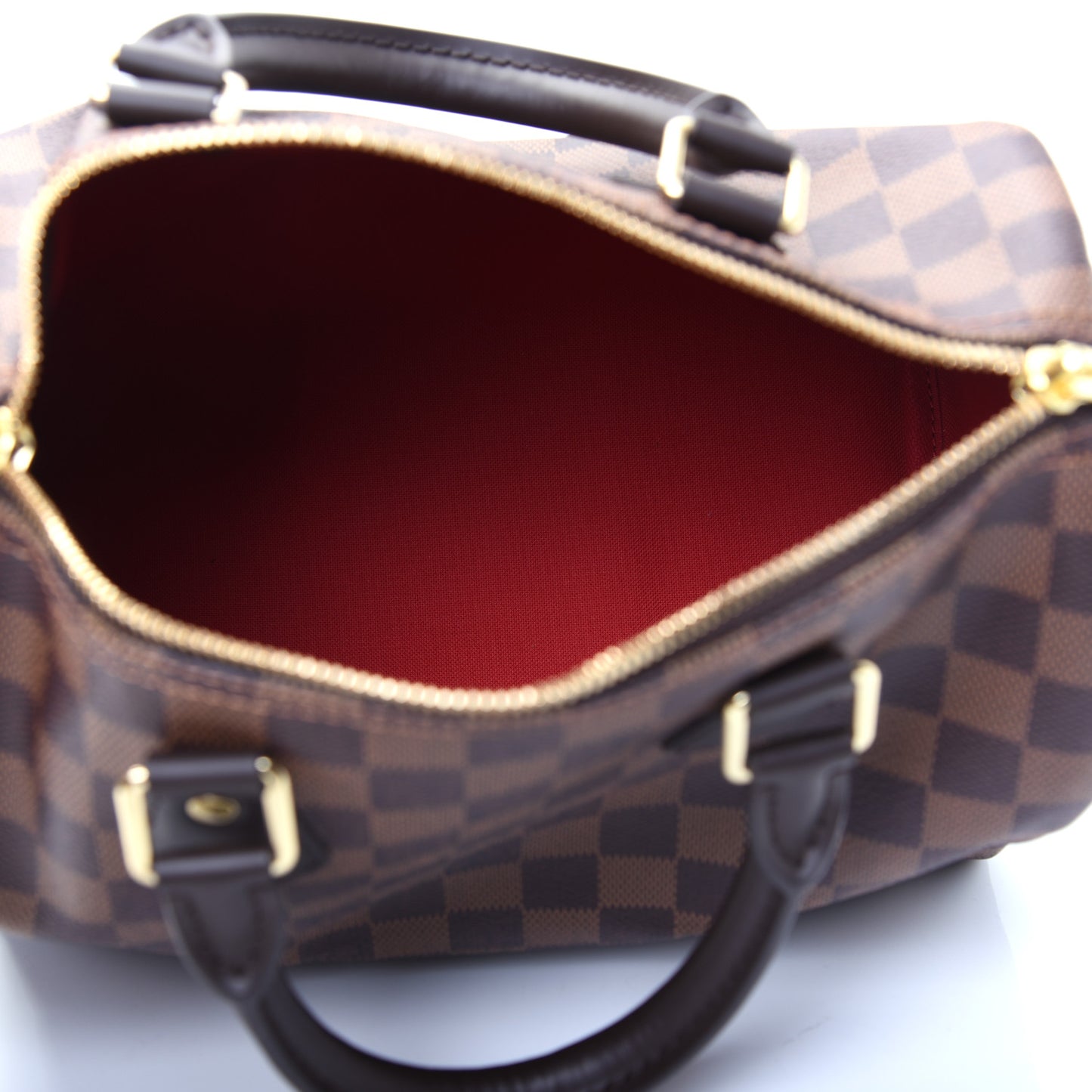 Damier Ebene Speedy Bandouliere 25