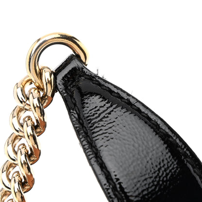 Gucci Patent Medium Soho Chain Shoulder Bag Black 11 of 12