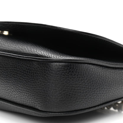 Gucci Pebbled Calfskin Medium Soho Flap Crossbody Black 6 of 11
