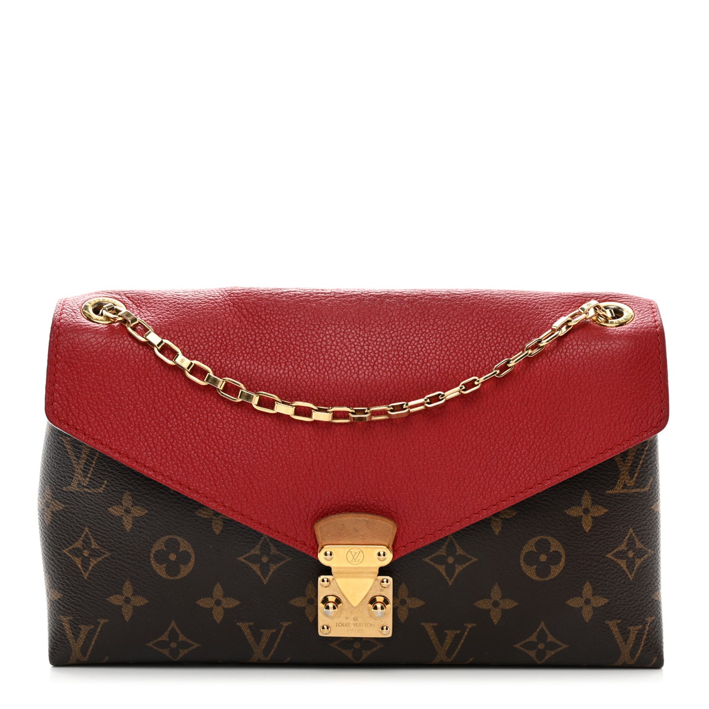 Monogram Pallas Chain Cherry