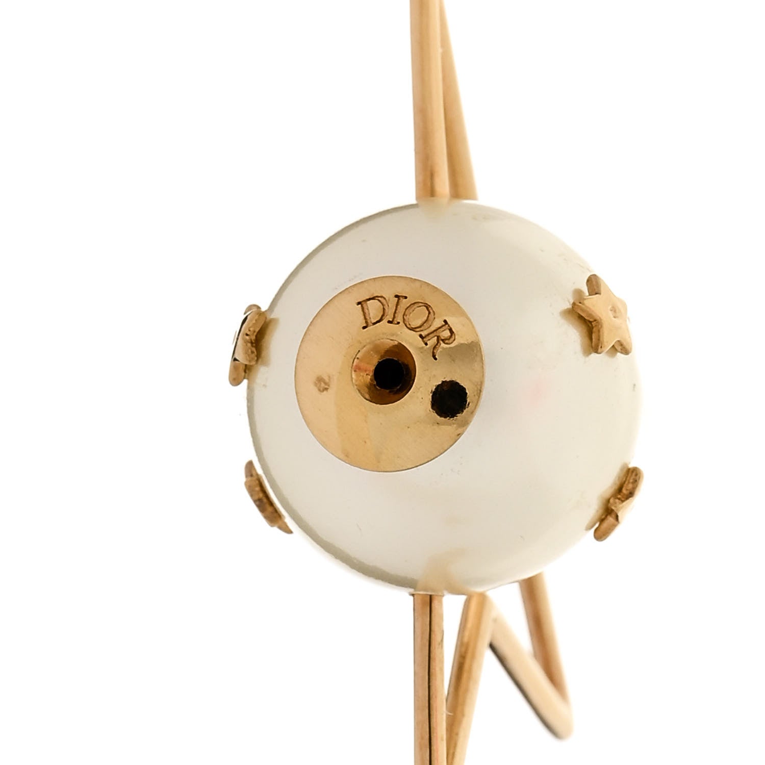 Christian Dior Pearl Star Tribales Earrings 4 of 5