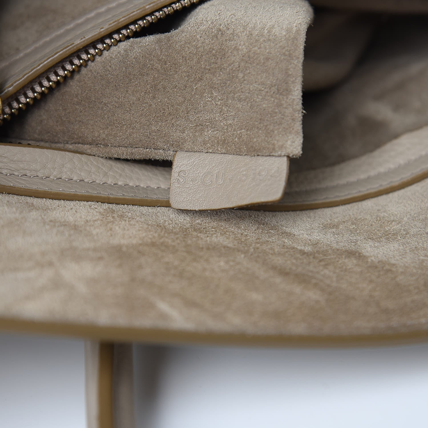 Celine Supple Calfskin Medium Phantom Luggage Beige 7 of 18