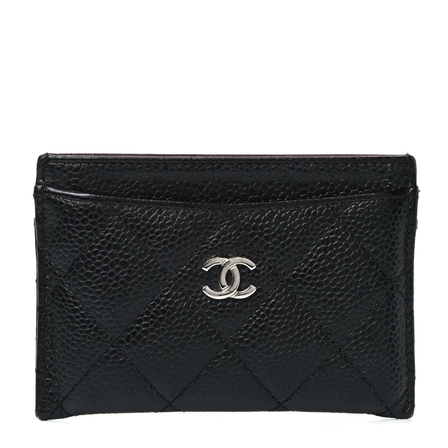 Chanel Caviar Quilted Card Holder Black 1 of 4