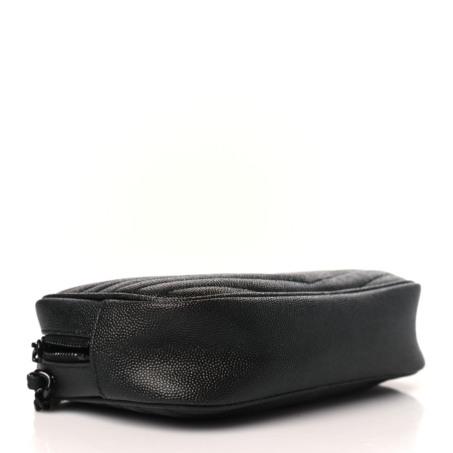 Grain De Poudre Matelasse Monochrome Monogram Mini Lou Camera Bag Black