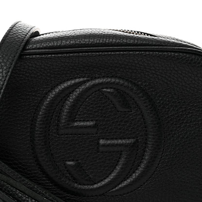 Gucci Pebbled Calfskin Mini Soho Disco Bag Black 8 of 11