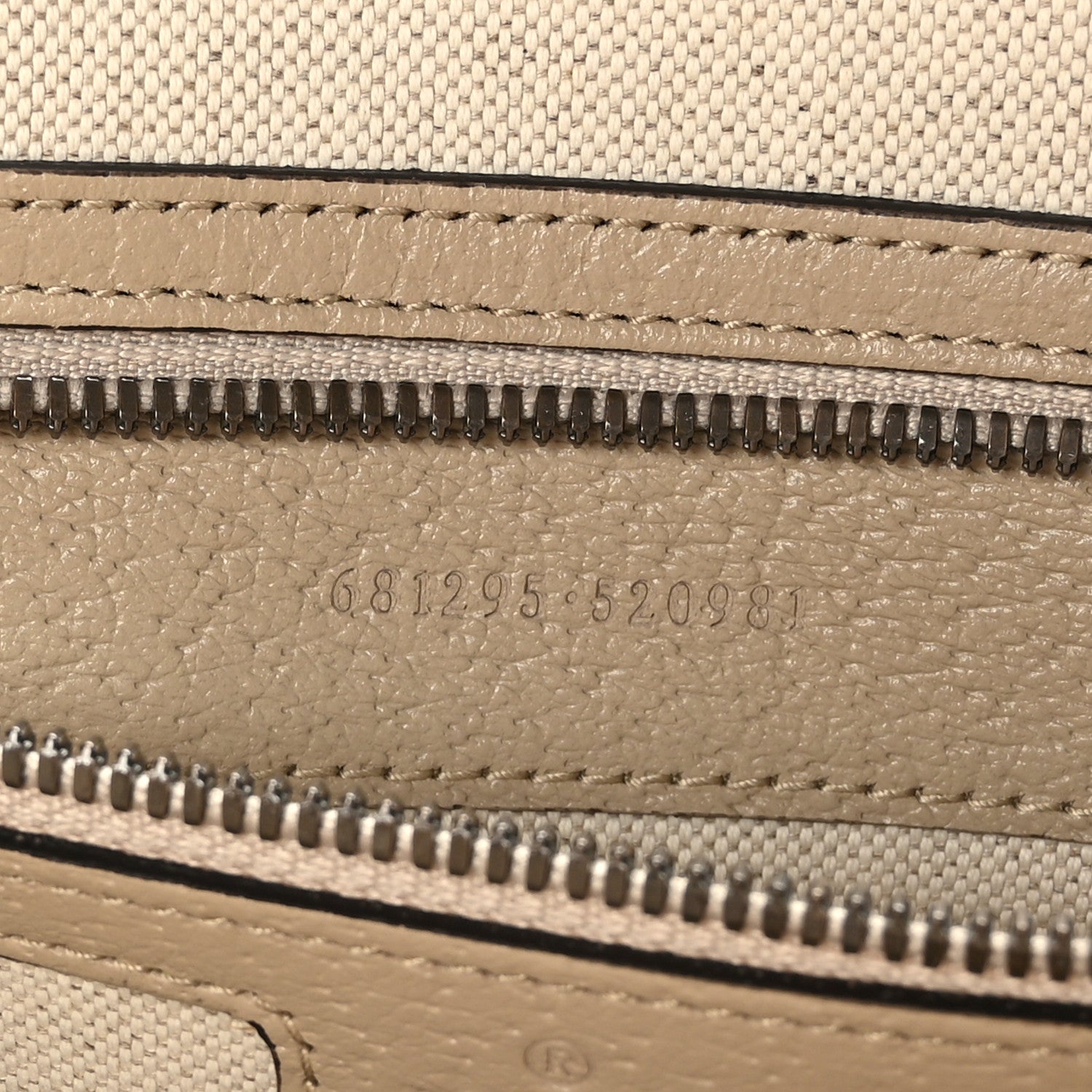 Gucci GG Supreme Monogram Textured Dollar Calfskin Web Small Savoy Duffle Bag Beige Mystic White Oatmeal 6 of 10