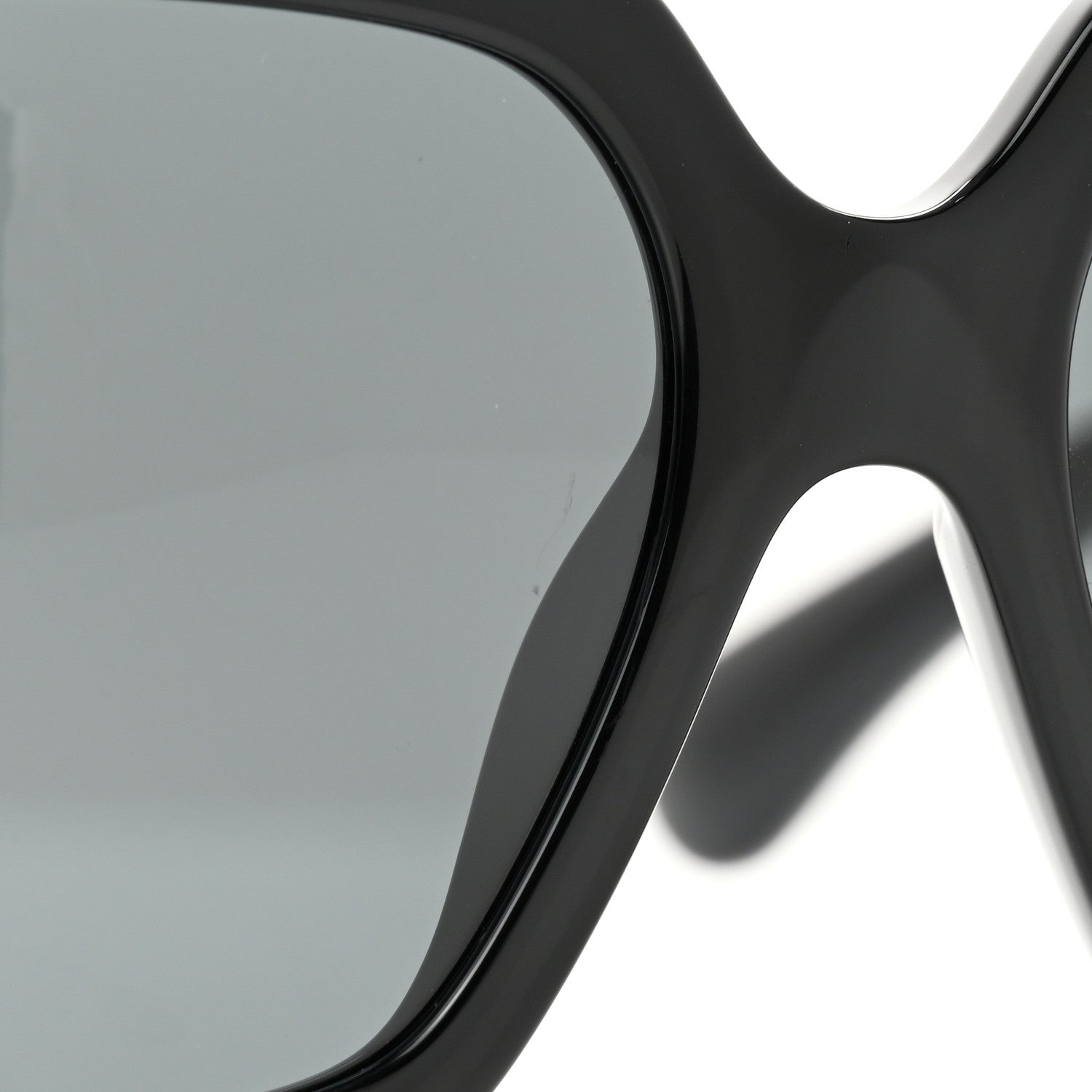 Chanel Acetate Square Heart Sunglasses 5479-A Black 8 of 9