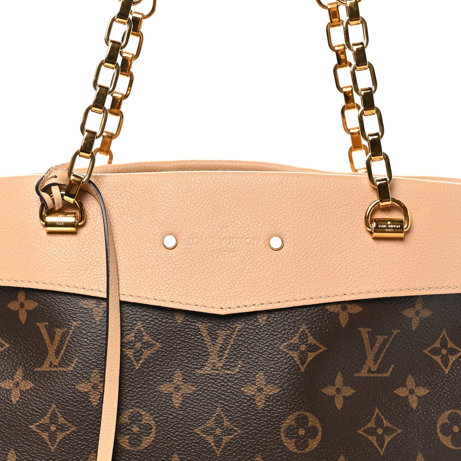 Louis Vuitton Monogram Pallas Shopper Dune 7 of 9