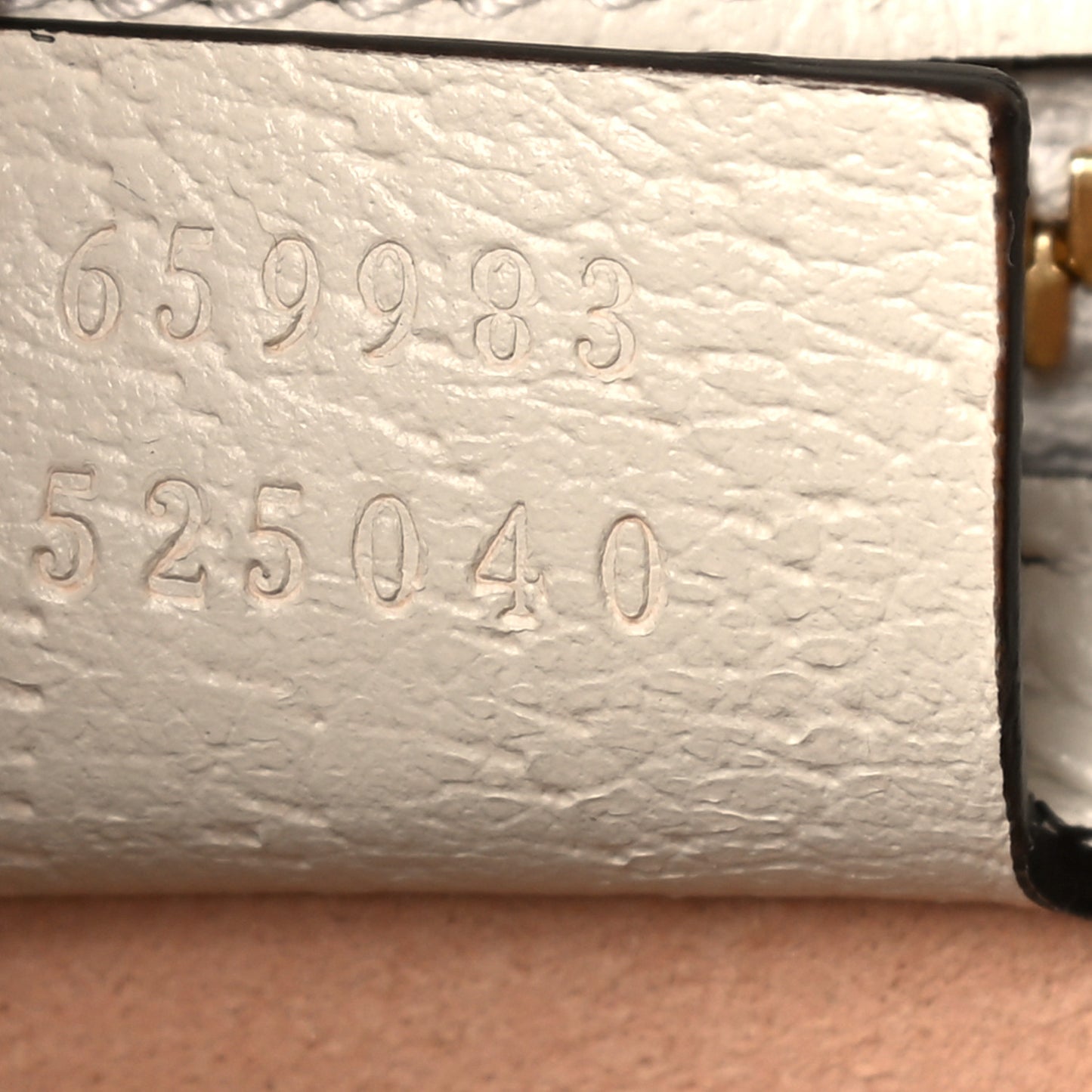 GG Supreme Monogram Textured Calfskin Les Pommes Small Retro Interlocking G Tote Bag Beige Multicolor Mystic White