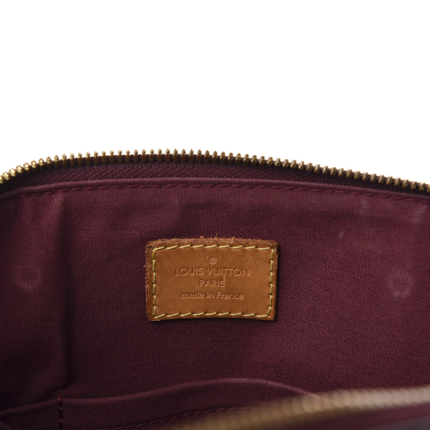 Louis Vuitton Vernis Alma PM Rouge Fauviste 11 of 12