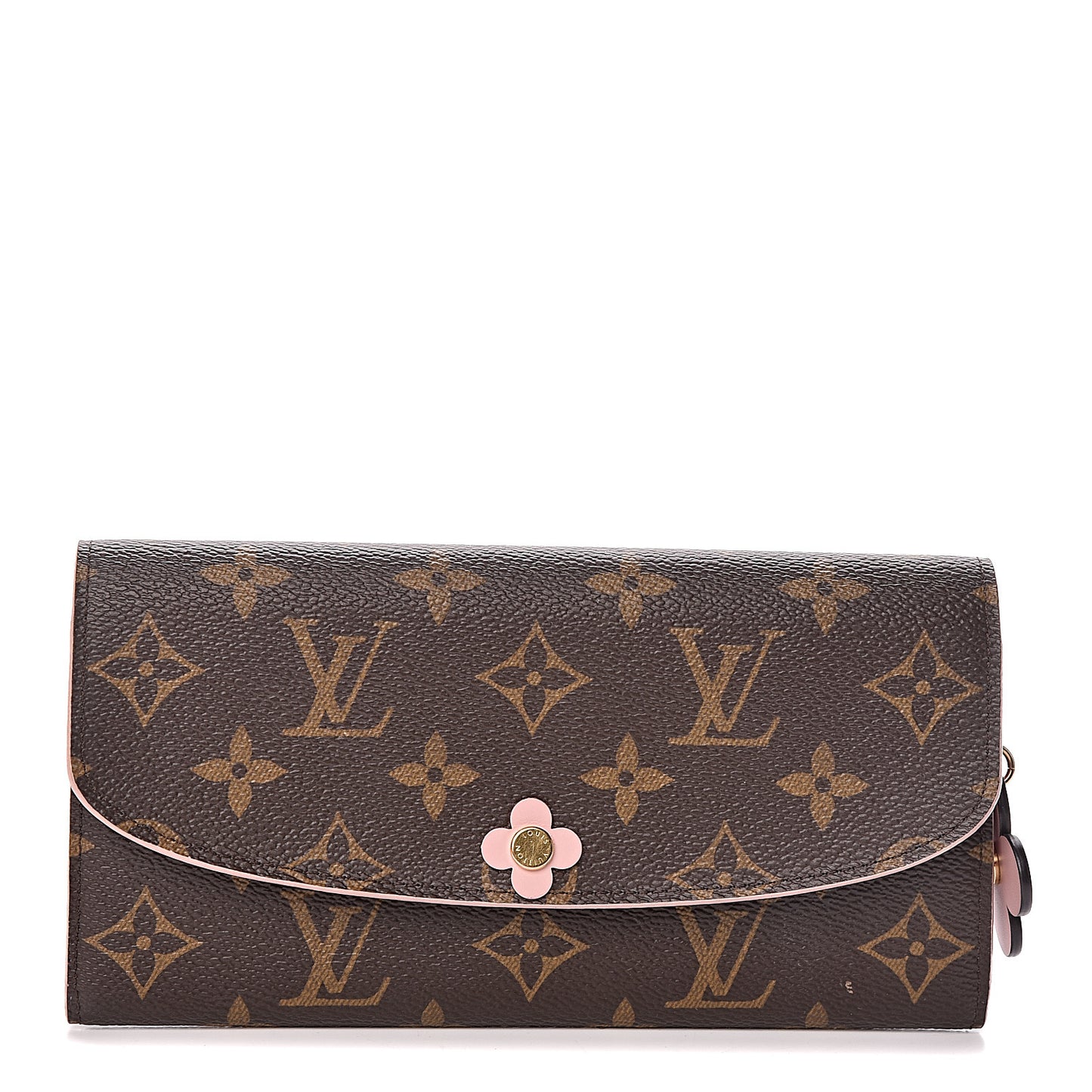 Monogram Bloom Flower Emilie Wallet