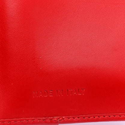 Prada Vitello Pocket Wallet Fuoco 5 of 5