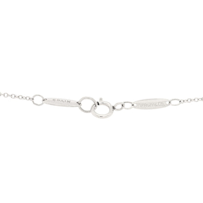 Tiffany Platinum 12mm Elsa Peretti Cross Pendant Necklace 3 of 3
