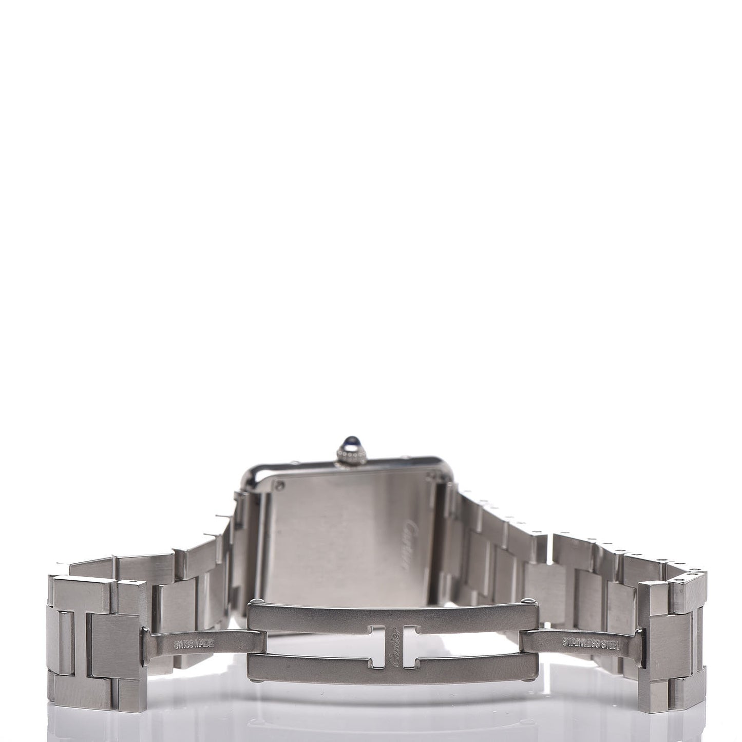 Stainless Steel 24mm Tank Solo Quartz Watch