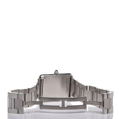 Cartier Stainless Steel 24mm Tank Solo Quartz Watch 6 of 7