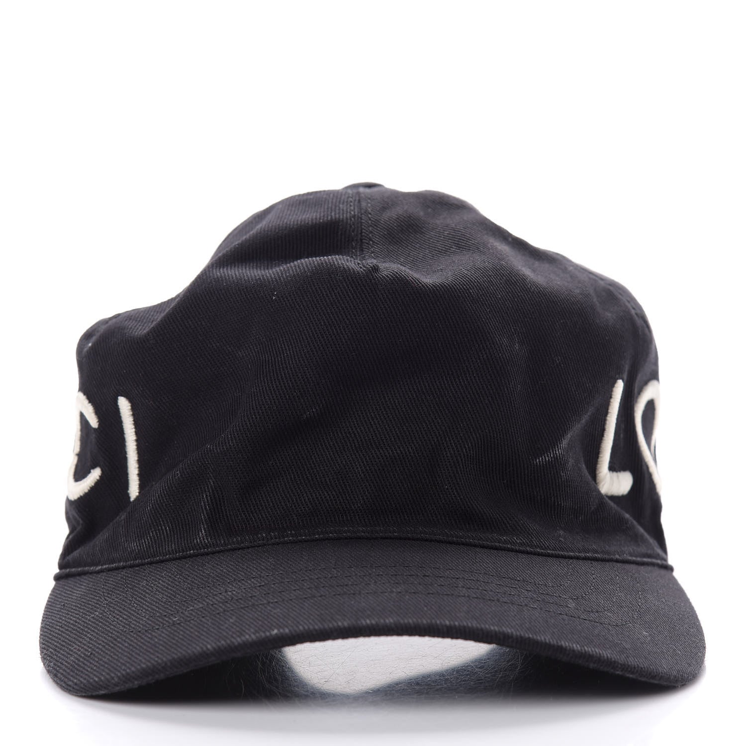 Gucci Cotton Loved Baseball Hat XL Black 3 of 8