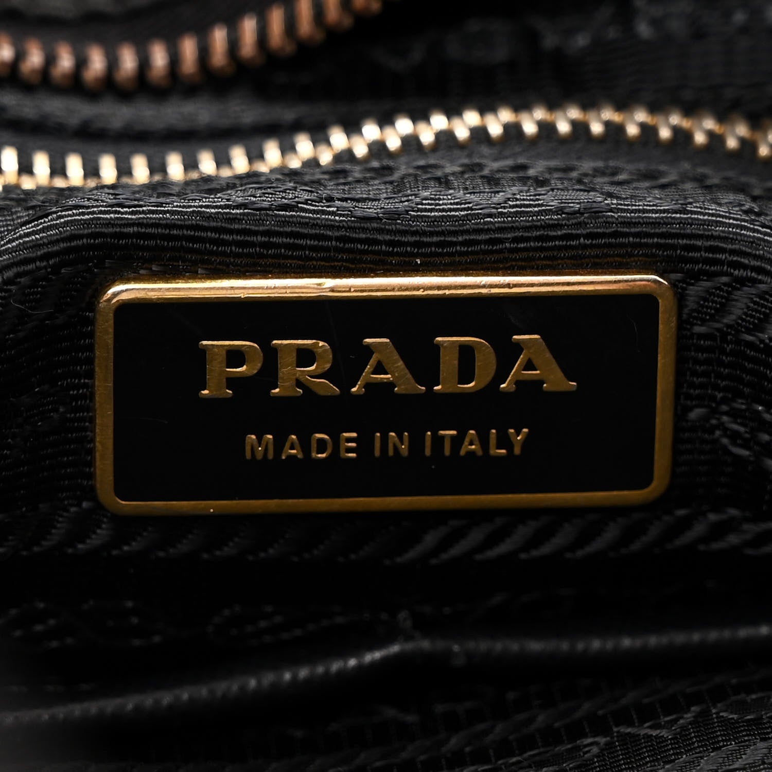 Prada Nylon Vela Baby Bag Black 6 of 10