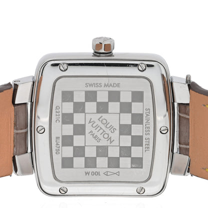 Louis Vuitton Stainless Steel Alligator Mother of Pearl 28mm Speedy Magic Quartz Watch 4 of 4