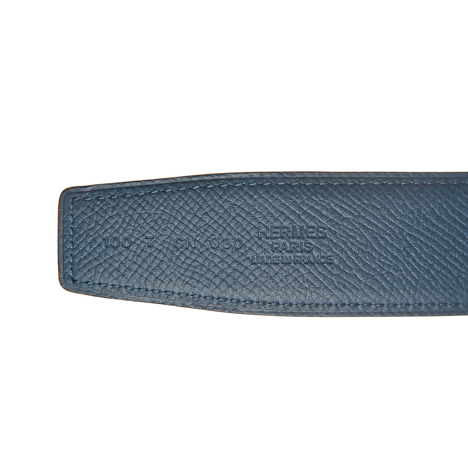 Hermes Swift Epsom 32mm H Belt 100 Bleu Sapphire Bleu Izmir 5 of 5